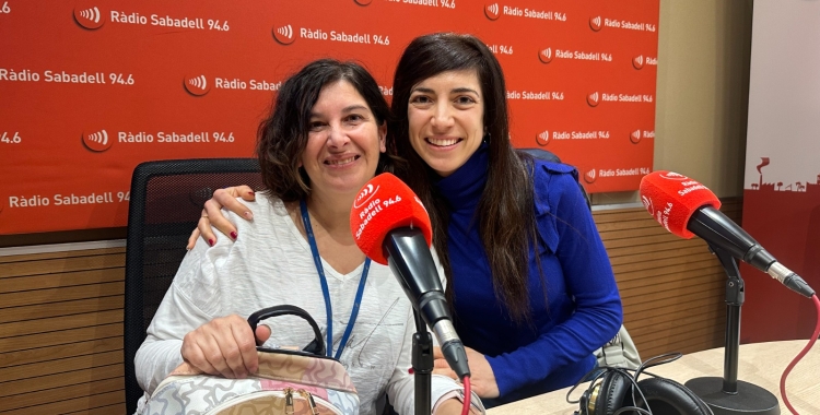 Gemma Barril i Susana Senso, a Ràdio Sabadell