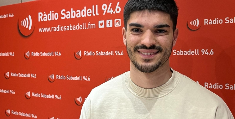 Monroy, a Ràdio Sabadell | Adrián Arroyo