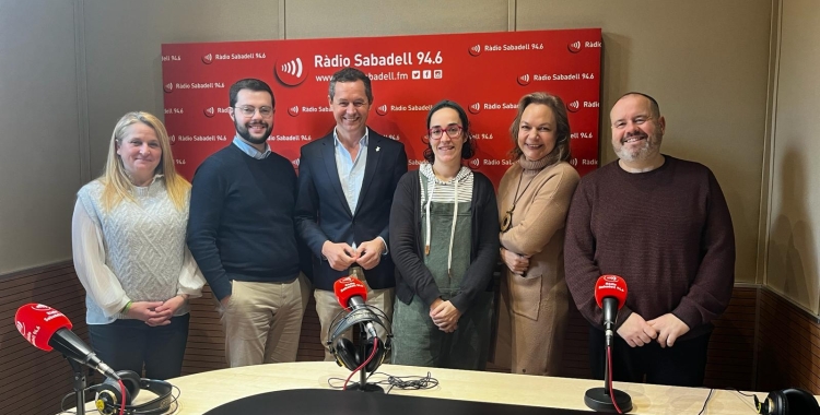 Els portaveus avui a Ràdio Sabadell | Mireia Sans