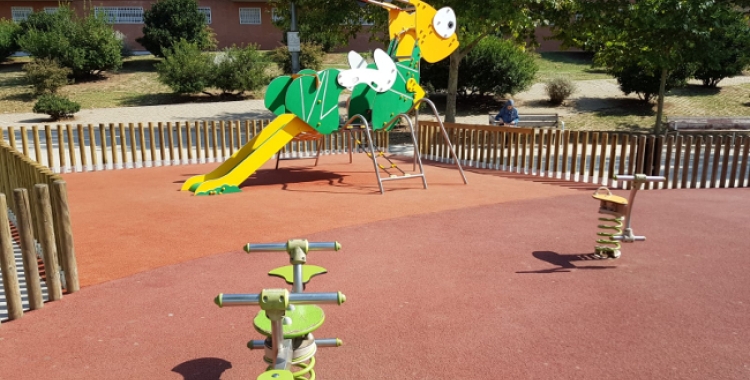 Renovació de quatre àrees de jocs infantils arreu de la ciutat | Ajuntament de Sabadell
