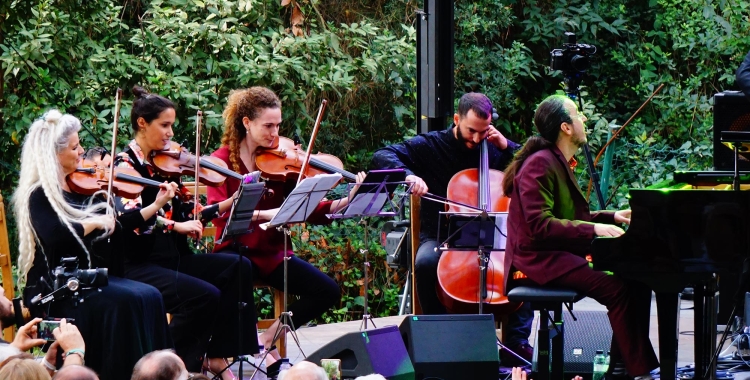 El concert a la Cava Urpí és de Lluís Coloma & His Strings Troupe | Cedida