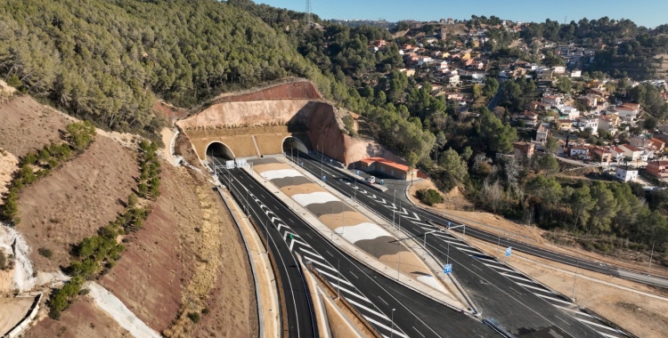 Imatge del tram de la B-40 que s'ha d'obrir | Cedida