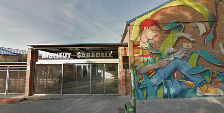 Exterior de l'Institut Sabadell | Cedida Gustau Castells