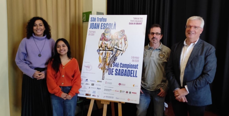 Cartell de la 'Xallenge Gran Premi Inauguració Ciutat de Sabadell'