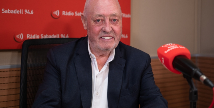 Joan Soteras als estudis de Ràdio Sabadell | Roger Benet