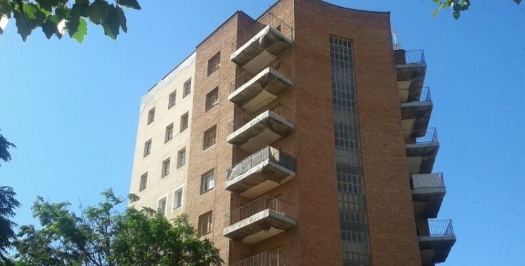 Bloc de pisos a Sabadell - © Arxiu Ràdio Sabadell