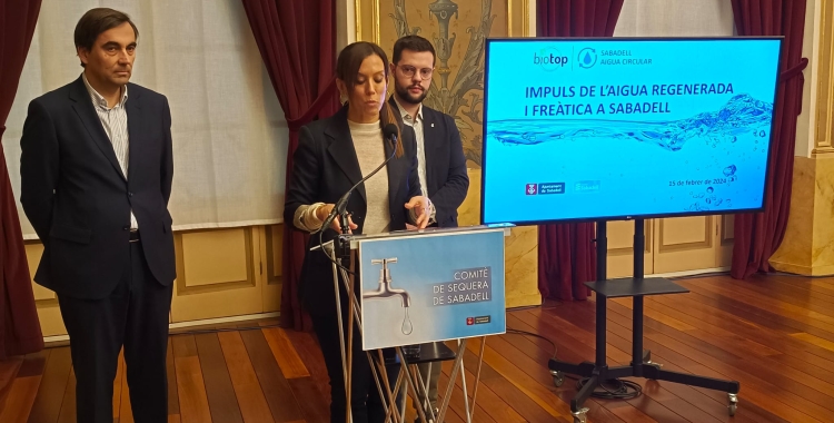 Presentació de les mesures relacionades amb l'aigua regenerada | Karen Madrid