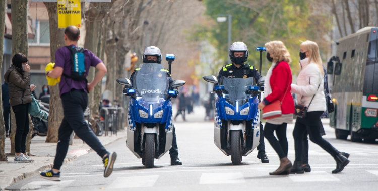agents de la policia municipal a Sabadell