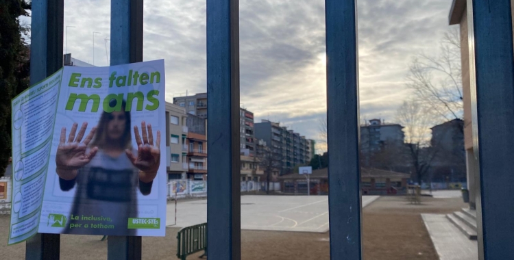 'Ens falten mans' és el lema de la campanya de l'USTEC | Ràdio Sabadell