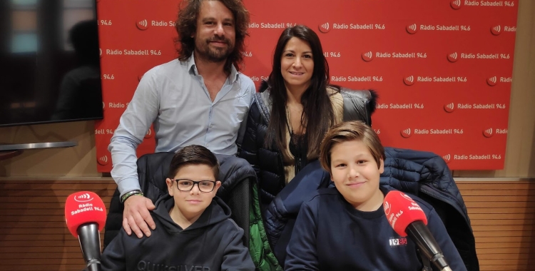 Álvaro Conde i família