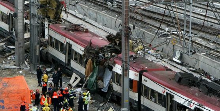 Tren afectat per l'11M | Cedida