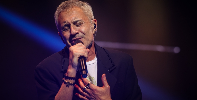 Sergio Dalma durant un concert