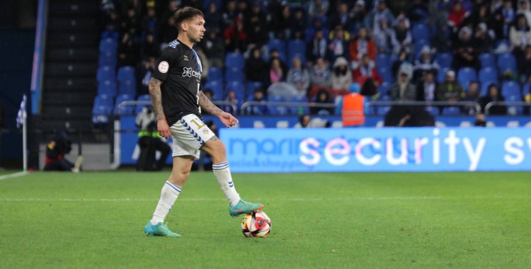 Astals en una acció del partit de dissabte a Riazor | CES