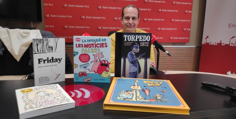Rafel Sabater i les novetats de Sabadell Còmics