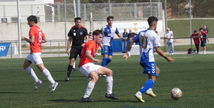 Valter Pereira en el Sabadell 'B'-Figueres (0-0) de la setmana passada | CES