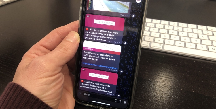Telegram Joan Martín