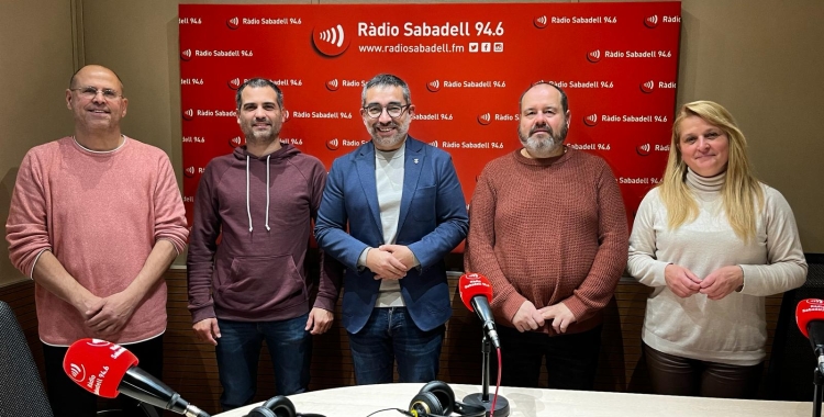 Els portaveus dels grups municipals avui a Ràdio Sabadell | Mireia Sans