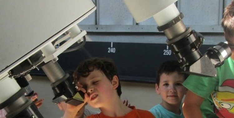 Taller infantil de forats negres i casal Experimenta de Setmana Santa