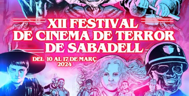 El cartell del Festival de Cinema de Terror de Sabadell en l'edició del 2024 