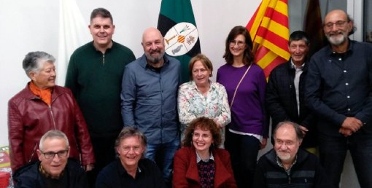 Els nous membres de la junta directiva de l'Associació de Veïns de La Creu Alta | Cedida