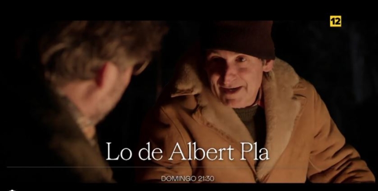 Albert Pla en una imatge promocional de Lo de Évole, de Jordi Évole