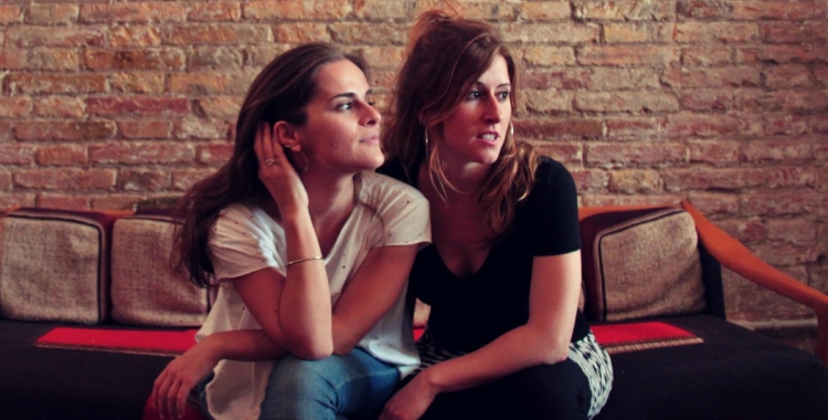 Aina Torres i Meritxell Gené a la fotografia de presentació del muntatge | Ajuntament de Sabadell