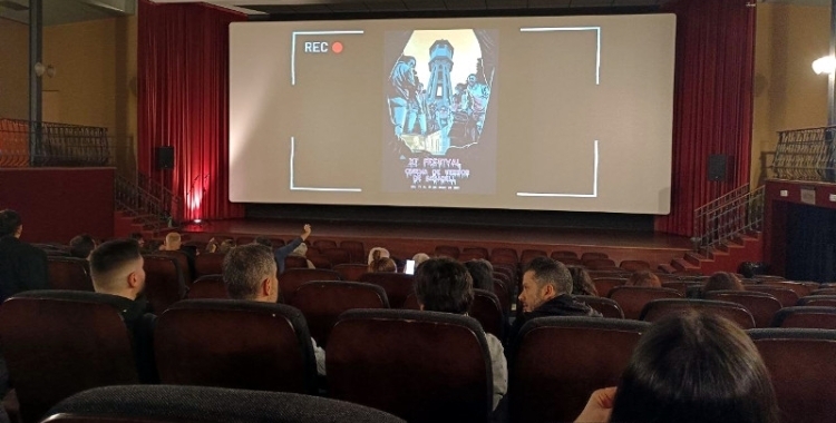 sala de cinema durant el festival de Terror