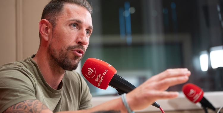 Àngel avui als estudis de Ràdio Sabadell | Roger Benet