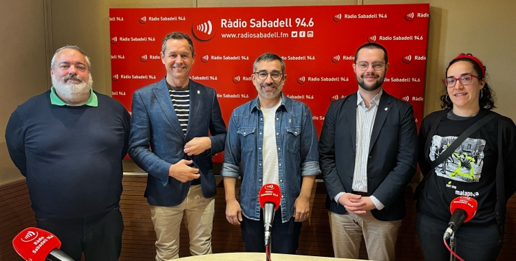 Els portaveus dels grups municipals avui a Ràdio Sabadell | Mireia Sans