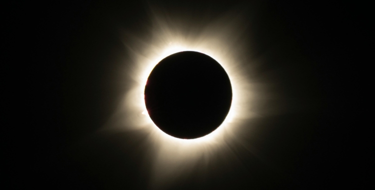 Eclipsi solar Agrupació Astronòmica Arnau Solsona