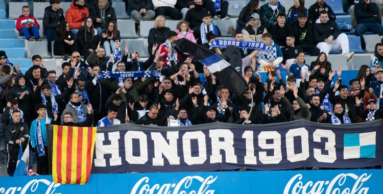 Imatge del Gol Nord durant el Sabadell-Barcelona B | Roger Benet