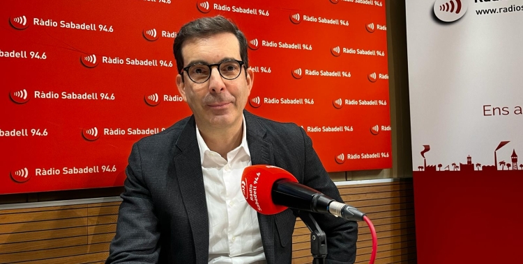 Jose Espinosa, de Gempsa, aquest matí a Ràdio Sabadell | Mireia Sans