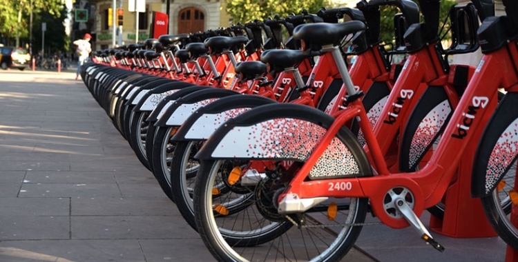 Bicicletes del servei de lloguer de Barcelona | Cedida