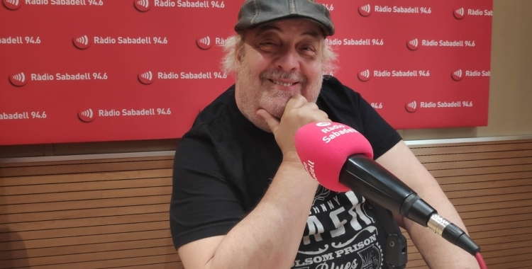 Josep Maria Llongueras 'Llongue' a Ràdio Sabadell | Arxiu