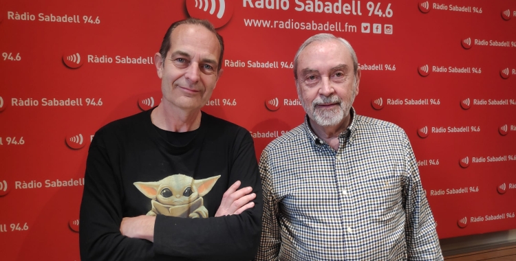 Rafel Sabater i Jacint Guillem a Ràdio Sabadell | Pau Duran