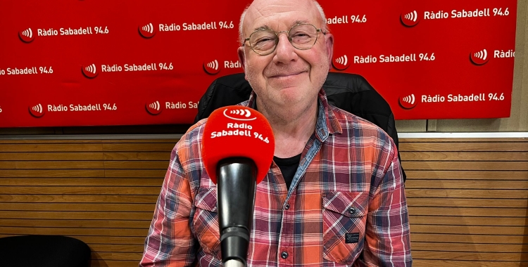Anton Carbonell de la secció de Lletres de la Bosch i Cardellach a Ràdio Sabadell | Mireia Sans