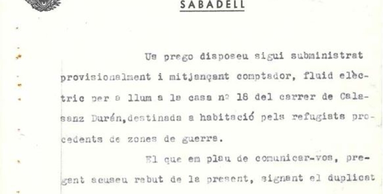 Ciutat Refugi Museu d'Història de Sabadell Genís Ribé