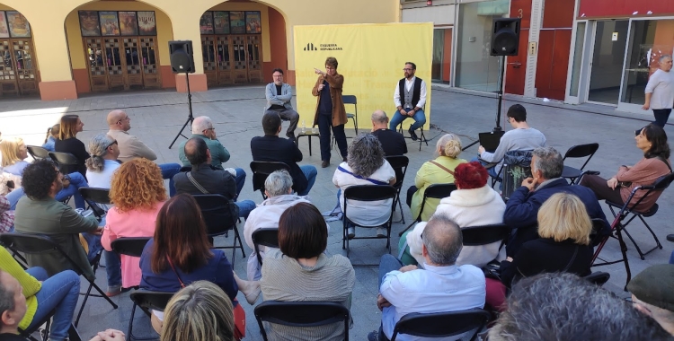 Acte d'ERC a la plaça Imperial aquest diumenge