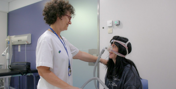 La infermera Montse Montaña és una de les que impulsa recerca al Taulí | Hospital de Sabadell