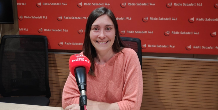 Mireia Garcia, a Ràdio Sabadell