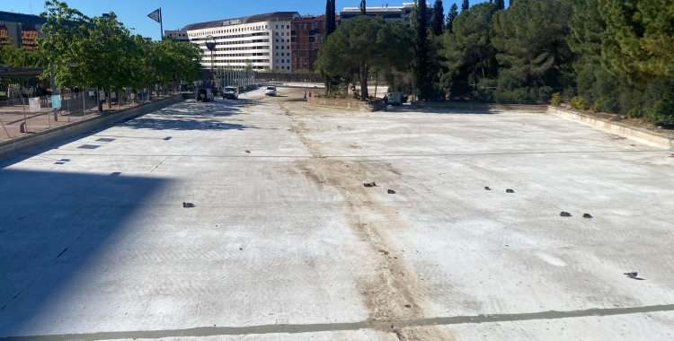 Llac del parc Catalunya, buit | Helena Molist