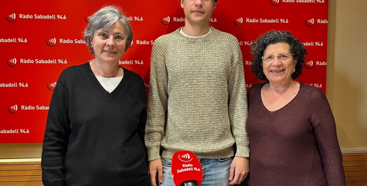 Glòria Dalmau, directora de la Bosch i Cardellach i Arnau Ribot i Marga Pérez, autors de l'estudi | Mireia Sans