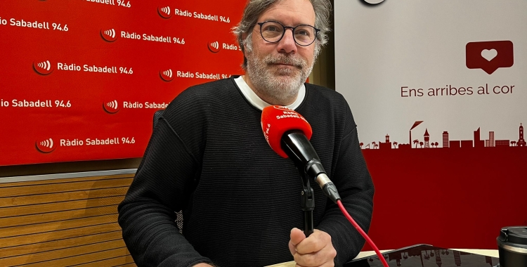 Miquel Gratacós avui a Ràdio Sabadell | Mireia Sans