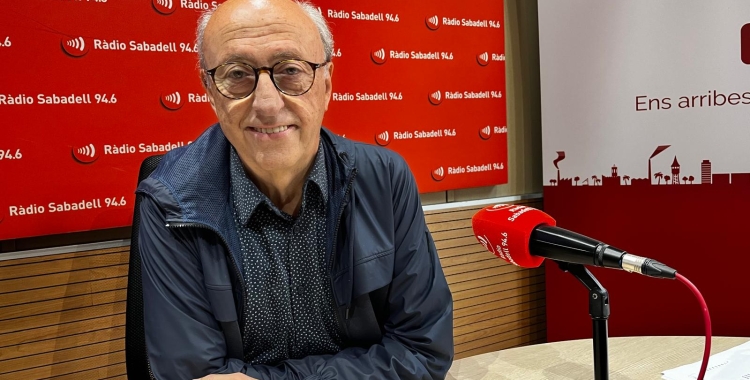 Toni Casagran, de la secció de Persones i Comunitat de la Bosch i Cardellach, avui a Ràdio Sabadell | Mireia Sans