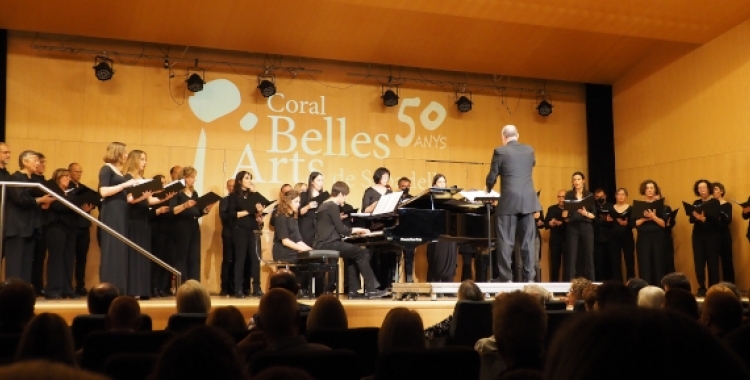 Imatge dels 50 anys de la Coral Belles Arts