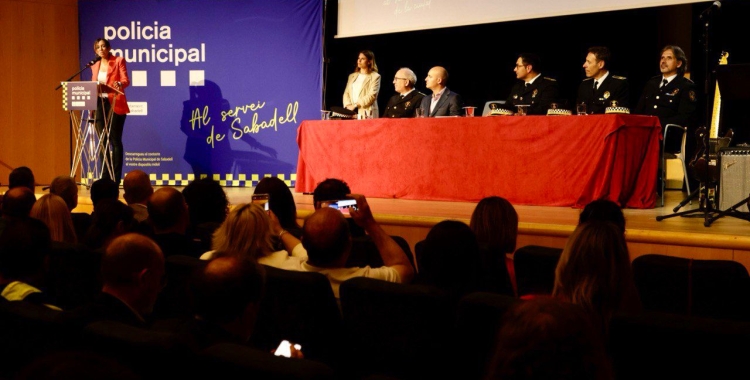 Acte institucional de la Policia Municipal| Ajuntament de Sabadell