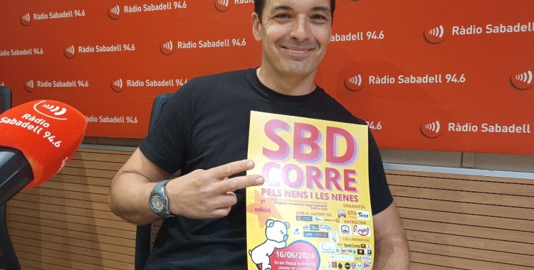 Toni Valverde, impulsor de Sabadell Corre pels Nens i les Nenes | Karen Madrid