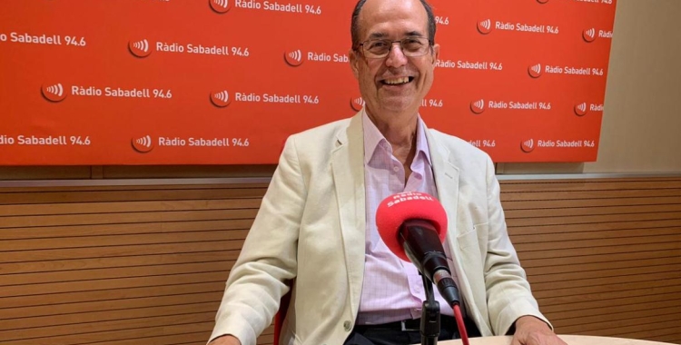 Josep Suàrez en una entrevista a Ràdio Sabadell | Arxiu