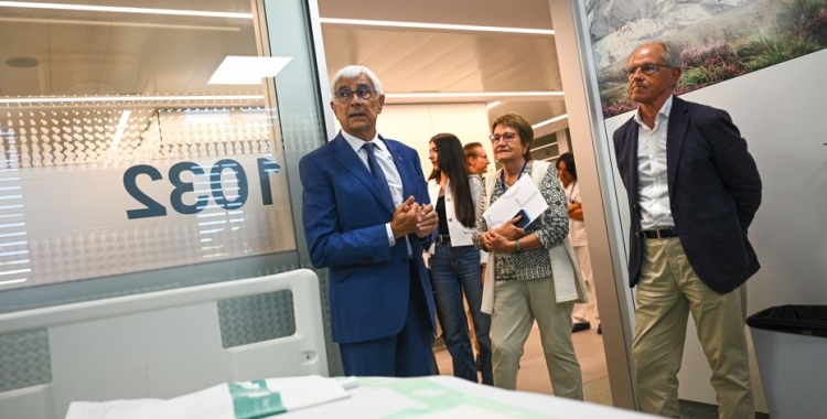 El conseller Manel Balcells al Parc Taulí | Taulí