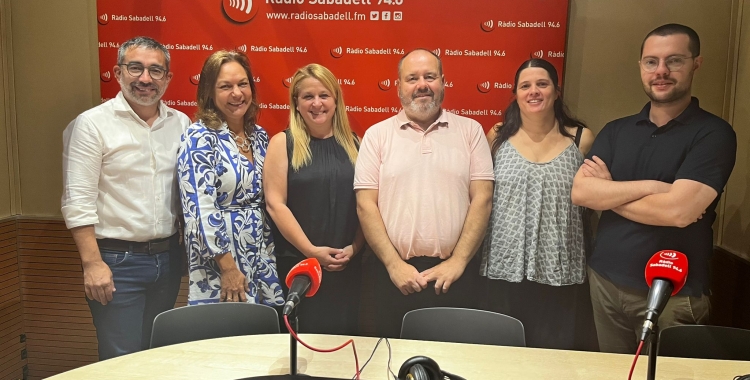 Els portaveus avui a Ràdio Sabadell | Mireia Sans
